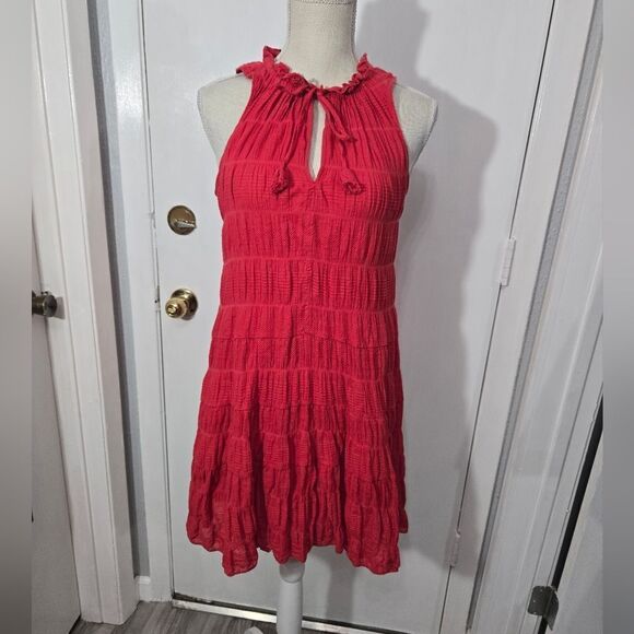 Max studio tiered sleeveless dress sz small - Picture 8 of 8